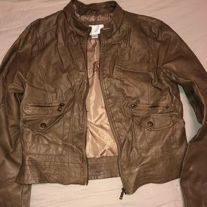 Brown Leather Jacket